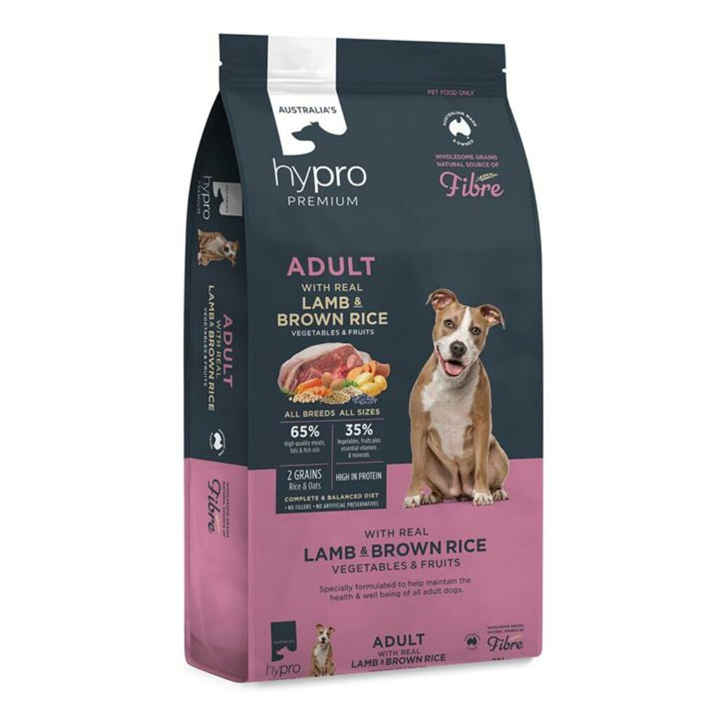 Hypro Premium Wholesome Grains Adult Dog Food (Lamb & Brown Rice) 2.5