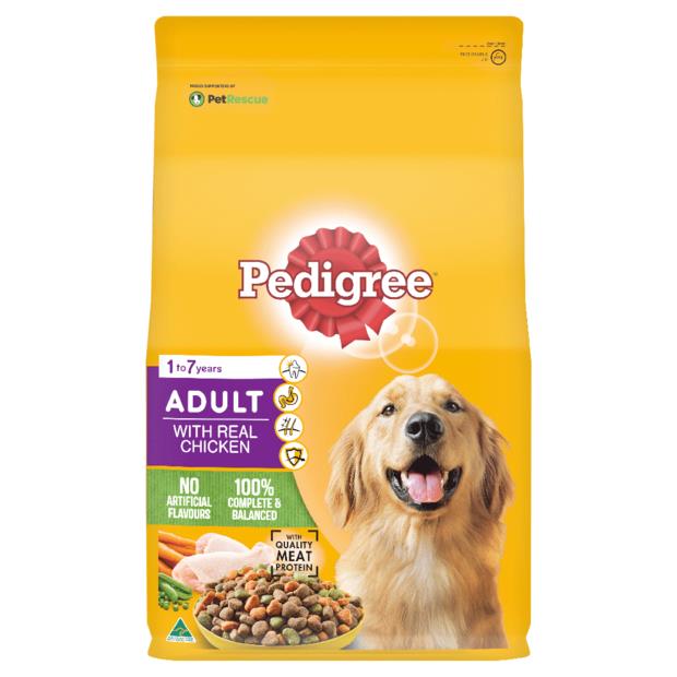 Pedigree Real Chicken Dry Dog Food 3kg Pet Food Reviews (Australia)