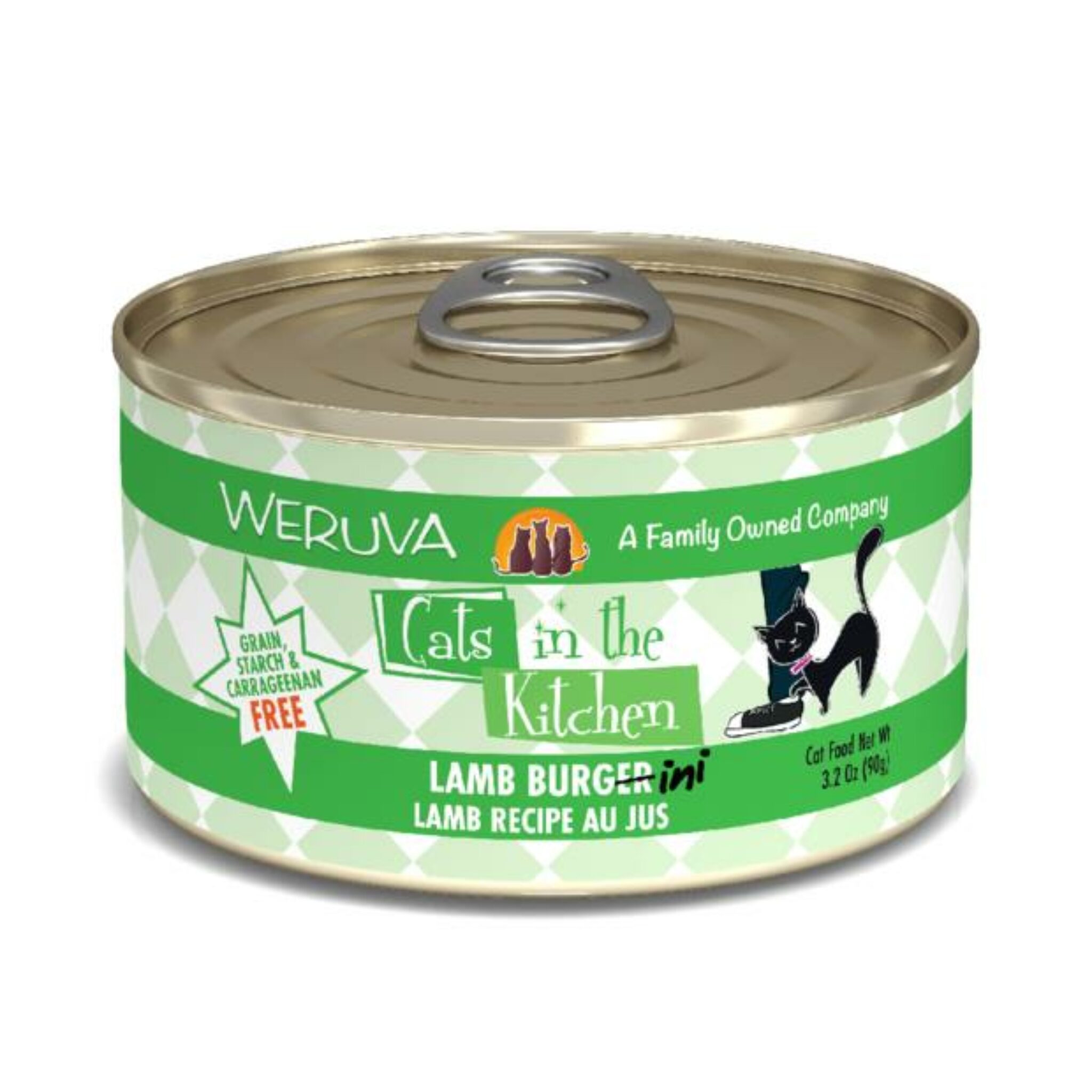 Weruva Cats In The Kitchen Lamb Burgini With Lamb Au Jus Grain Free Wet