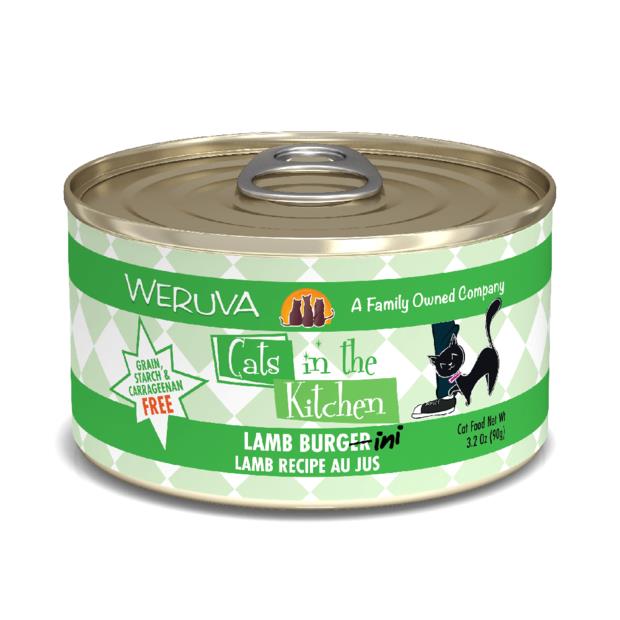 Weruva Cats In The Kitchen Lamb Burgini With Lamb Au Jus Grain Free Wet