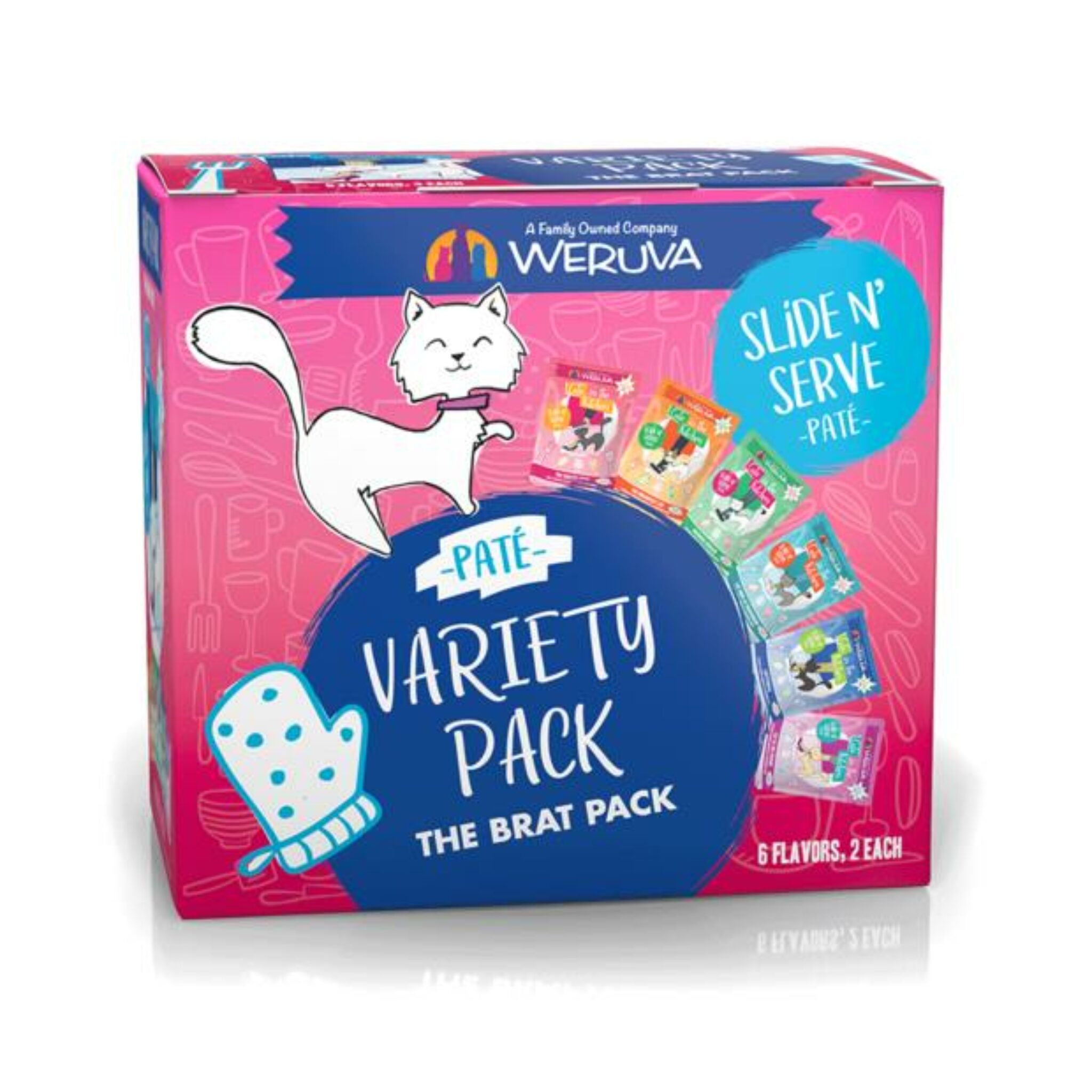 Weruva Cats In The Kitchen Pate The Brat Pack Variety Pack Wet Cat Food