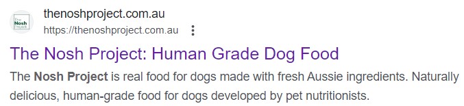 The Nosh Project Dog Food Review 2 The Nosh Project - Human Grade Dog Food
