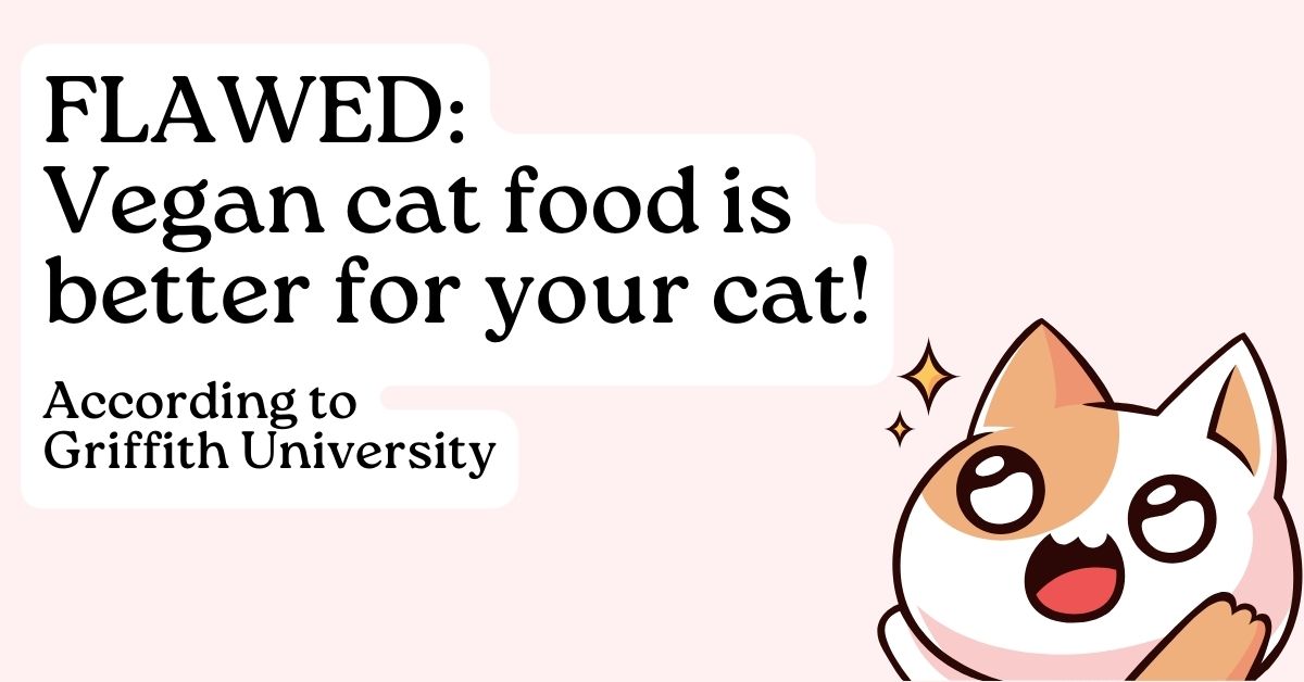 Vegan cat food study - Griffith University