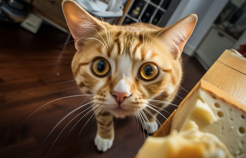 Can lactose-intolerant cats eat cheese?