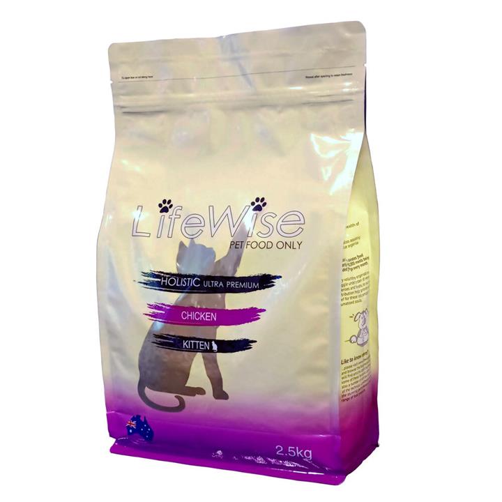 Lifewise Chicken With Rice & Vegetables Dry Kitten Food 2.5Kg Pet