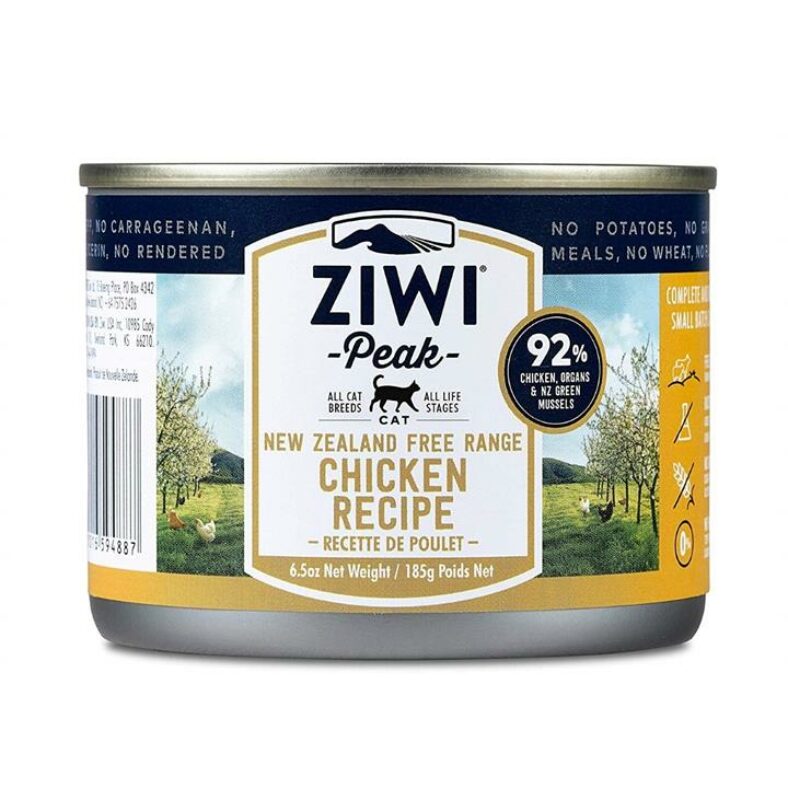 Ziwi Peak Moist Grain Free Cat Food Free New Zealand Range Chicken