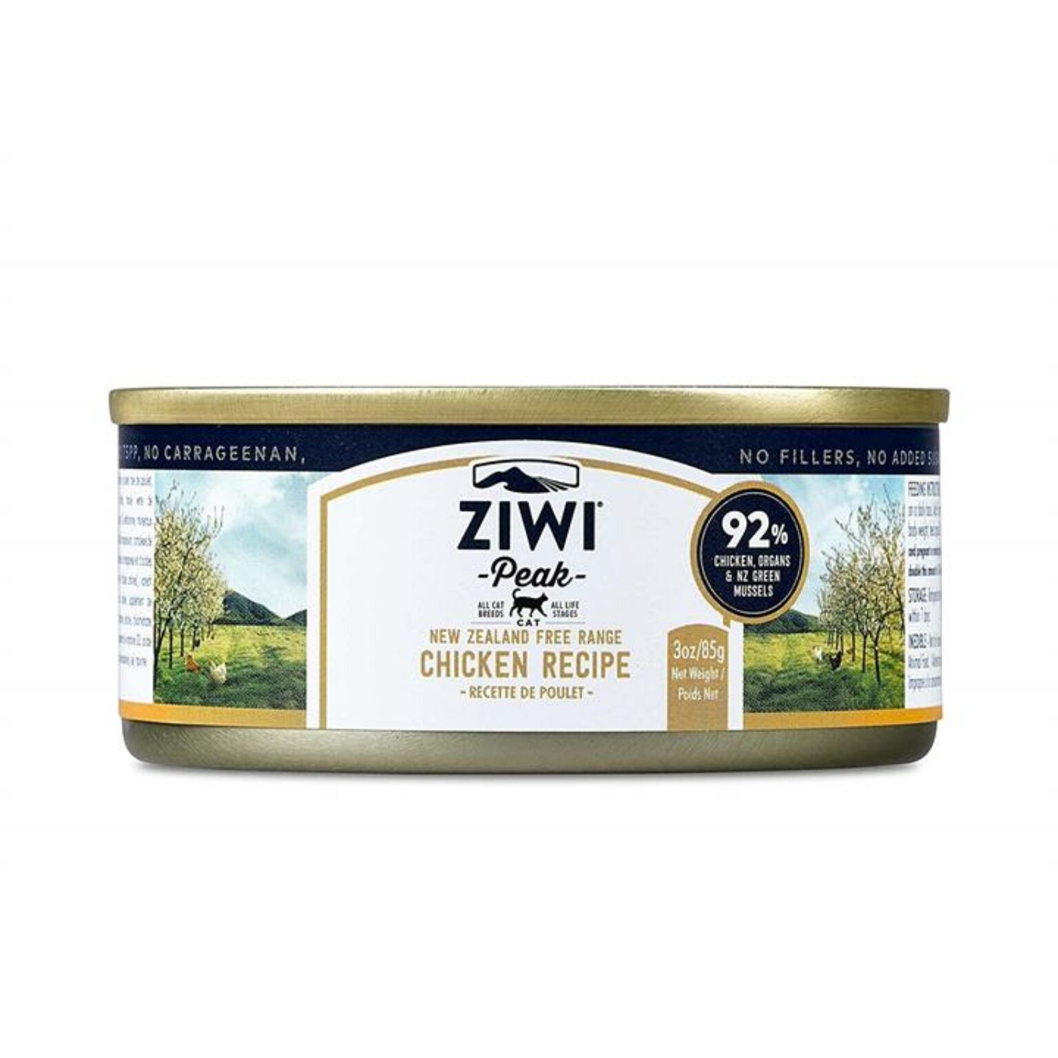 Ziwi Peak Moist Grain Free Cat Food Free Range New Zealand Chicken