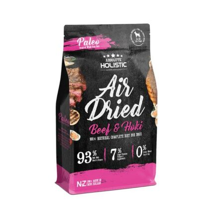 Absolute Holistic Air Dried Dog Food Beef And Hoki