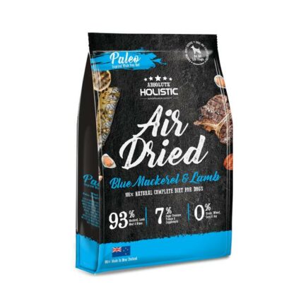 Absolute Holistic Air Dried Dog Food Blue Mackerel And Lamb