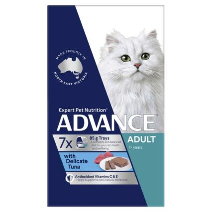Advance Adult Delicate Tuna Wet Cat Food Trays