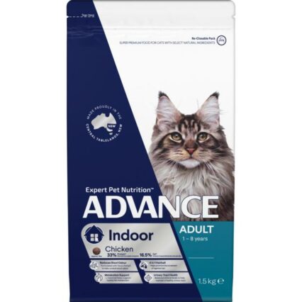 Advance Adult Indoor Chicken Dry Cat Food