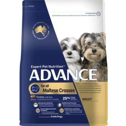 Advance Adult Maltese Cross Turkey With Rice Dry Dog Food