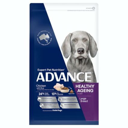 Advance Healthy Ageing Large Adult Dry Dog Food Chicken With Rice