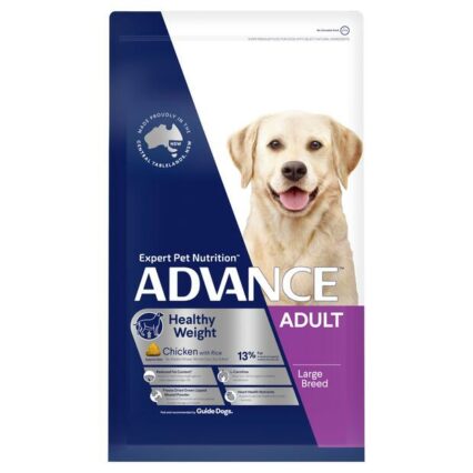 Advance Healthy Weight Large Adult Dry Dog Food Chicken With Rice