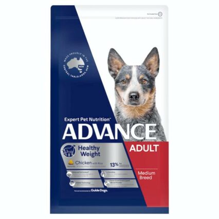 Advance Healthy Weight Medium Adult Dry Dog Food Chicken With Rice