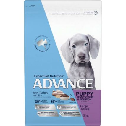 Advance Puppy Large Breed Turkey And Rice Dry Dog Food