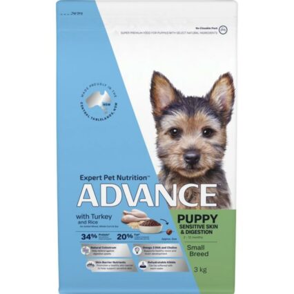 Advance Puppy Small Breed Turkey And Rice Dry Dog Food