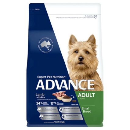 Advance Small Adult Dry Dog Food Lamb With Rice