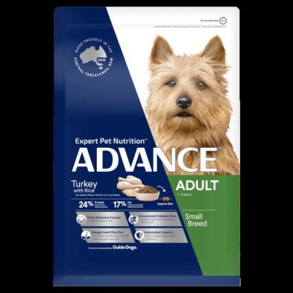 Advance Small Adult Dry Dog Food Turkey With Rice