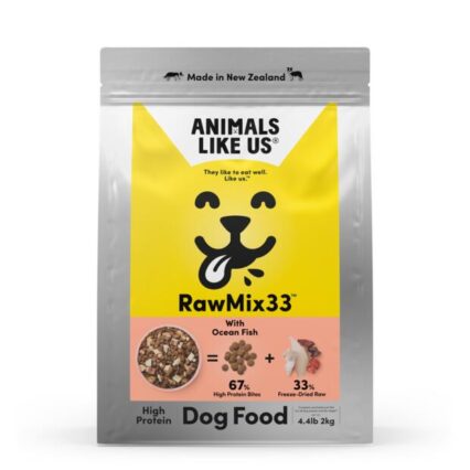 Animals Like Us Raw Mix 33 Ocean Fish Freeze Dried Dog Food