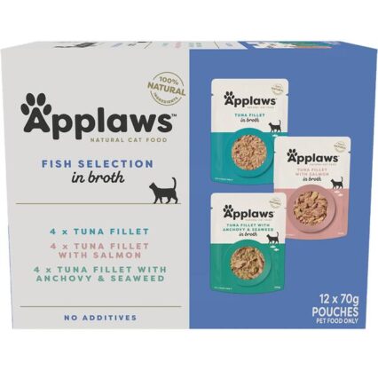 Applaws Natural Wet Cat Food Fish Selection In Broth