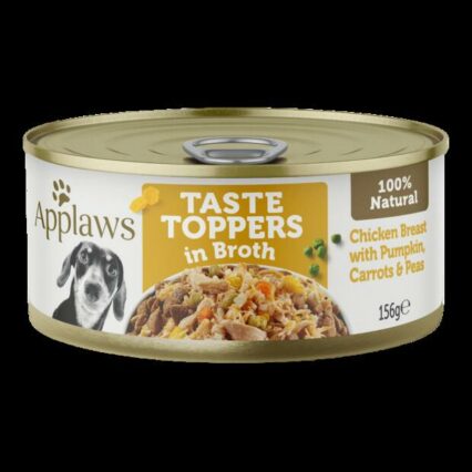 Applaws Taste Toppers Natural Wet Dog Food Chicken Breast And Vegetables In Broth Tin
