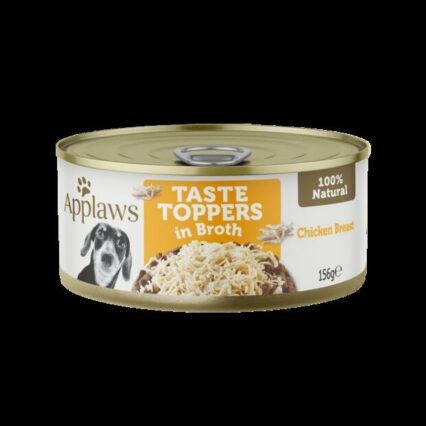 Applaws Taste Toppers Wet Dog Food Chicken Breast In Broth Tin