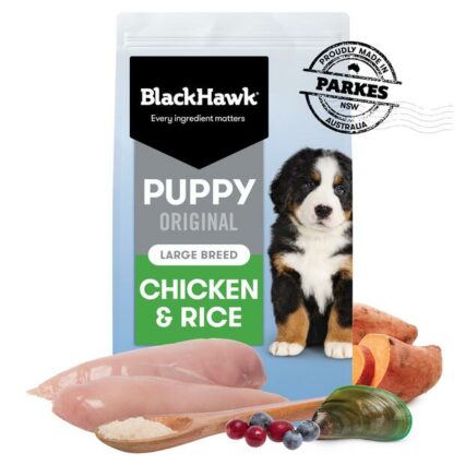 Black Hawk Dry Dog Food Puppy Large Breed Original Chicken And Rice