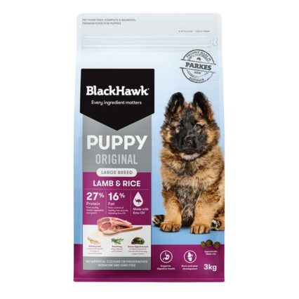 Black Hawk Dry Dog Food Puppy Large Breed Original Lamb And Rice