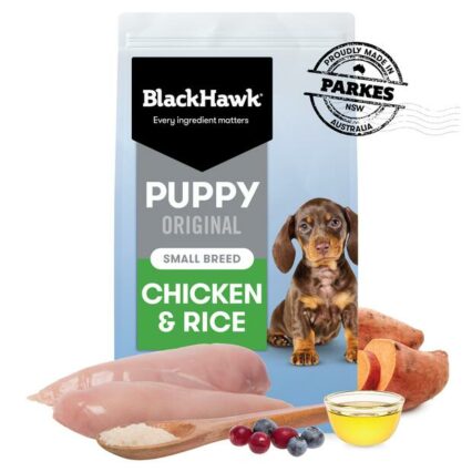 Black Hawk Dry Dog Food Puppy Small Breed Original Chicken And Rice