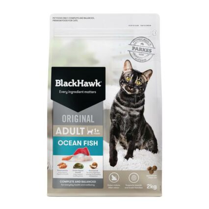 Black Hawk Original Dry Cat Food Adult Ocean Fish