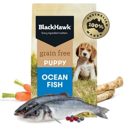 Black Hawk Puppy Ocean Fish Dry
