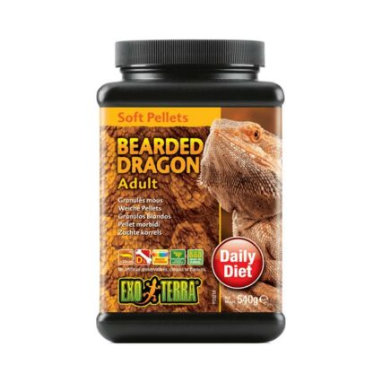 Exo Terra Bearded Dragon Food Adult Soft Pellets