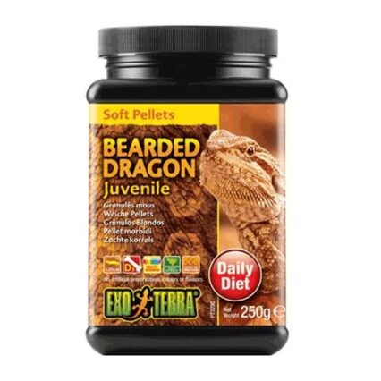 Exo Terra Bearded Dragon Food Juvenile Soft Pellets