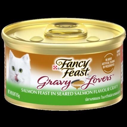 Fancy Feast Adult Gravy Lovers Salmon Feast In Seared Salmon Flavour Gravy Wet Cat Food
