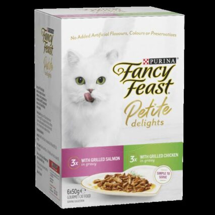 Fancy Feast Adult Petite Delights Salmon And Chicken Grilled Wet Cat Food