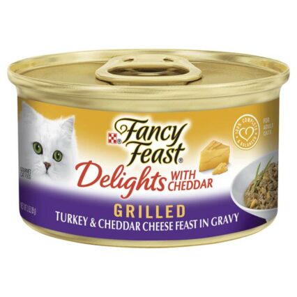 Fancy Feast Delights With Cheddar Turkey Wet Cat Food