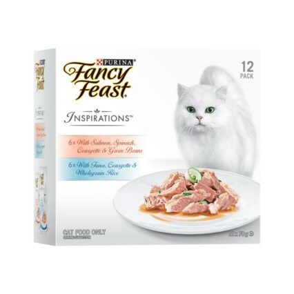 Fancy Feast Inspirations Salmon Tuna Variety Pack