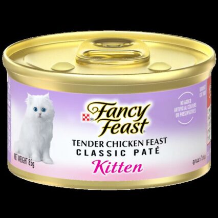 Fancy Feast Kitten Classic Pate Tender Chicken Feast Gourmet Wet Cat Food