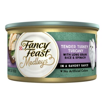 Fancy Feast Medleys Turkey Tuscany Rice And Vegetables Wet Cat Food