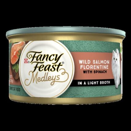Fancy Feast Medleys Wild Salmon Florentine Wet Cat Food