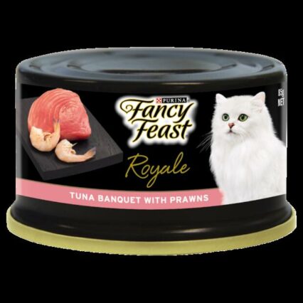 Fancy Feast Royale Tuna Banquet With Prawns