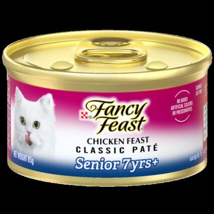 Fancy Feast Senior Classic Pate Chicken Feast Gourmet Wet Cat Food