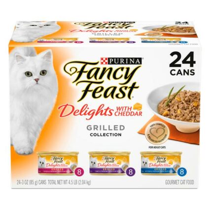 Fancy Feast Variety Pack Cheddar Wet