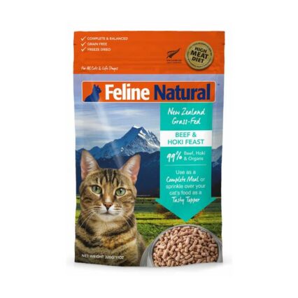 Feline Natural Beef Hoki Freeze Dried Cat