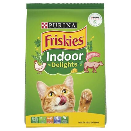 Friskies Adult Indoor Delights Dry Cat Food