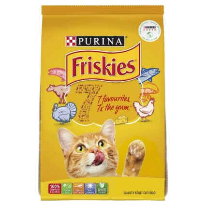 Friskies Dry Cat Food Adult 7 Flavours