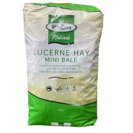 Green Valley Naturals Lucerne Hay Mini Bale For Small Pets