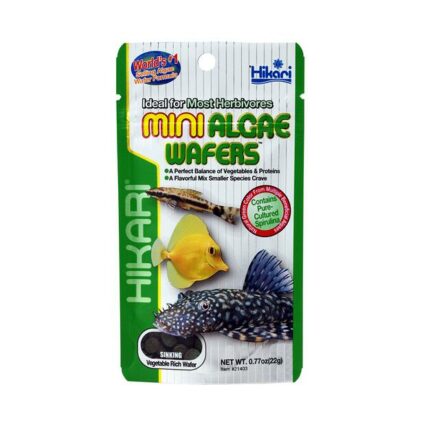 Hikari Mini Algae Wafers For Herbivorous Fish