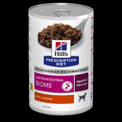 Hills Prescription Diet Gastrointestinal Biome Digestive Fibre Care With Chicken Canned Dog Food